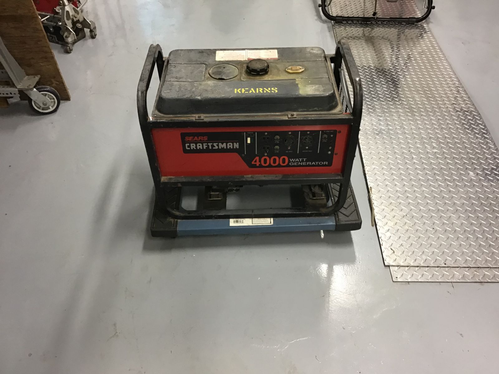 4000 watt craftsman generator